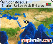 Al Noor Mosque satellite map