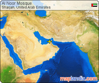 Al Noor Mosque satellite map
