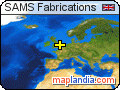 SAMS Fabrications satellite map