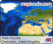 Alde House satellite map