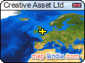 Creative Asset Ltd  satellite map