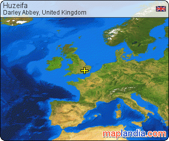 Huzeifa satellite map