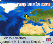 Hen Weekends satellite map