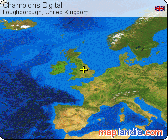 Champions Digital satellite map