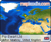 Pip Ewart Ltd satellite map