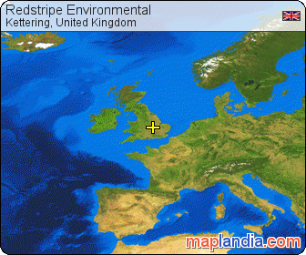 Redstripe Environmental satellite map