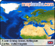 A Level Driving School, Nottingham satellite map