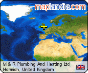 M & R Plumbing And Heating Ltd satellite map