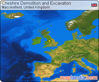 Cheshire Demolition and Excavation satellite map