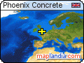 Phoenix Concrete satellite map