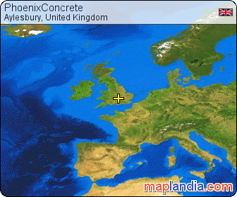 PhoenixConcrete satellite map