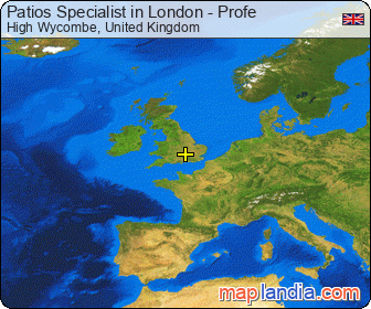 Patios Specialist in London - Profe satellite map