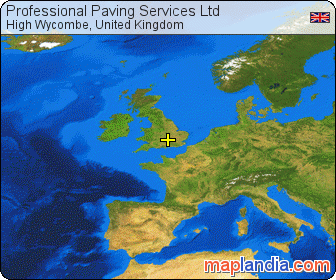 Professional Paving Services Ltd satellite map