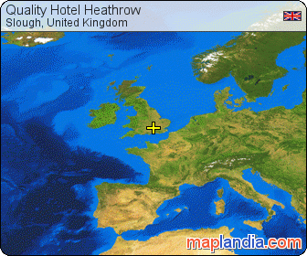 Quality Hotel Heathrow satellite map