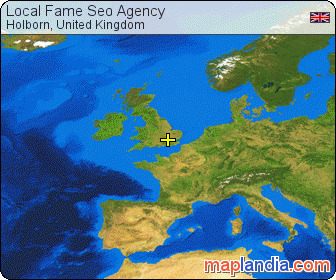 Local Fame Seo Agency satellite map