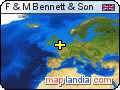 F & M Bennett & Son satellite map