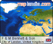 F & M Bennett & Son satellite map