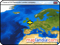 Home of 24 Removals London company satellite map