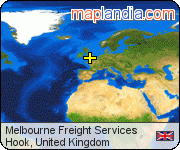 Melbourne Freight Services satellite map