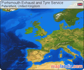 Portsmouth Exhaust and Tyre Service satellite map