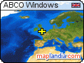ABCO Windows satellite map