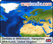 Dentists in Whitchurch, Hampshire satellite map