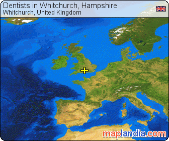 Dentists in Whitchurch, Hampshire satellite map