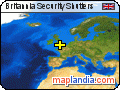 Britannia Security Shutters satellite map