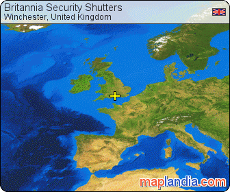 Britannia Security Shutters satellite map