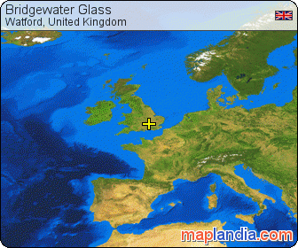 Bridgewater Glass satellite map