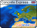 Concrete Express satellite map
