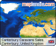Canterbury Caravans Sales satellite map