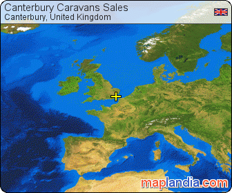 Canterbury Caravans Sales satellite map