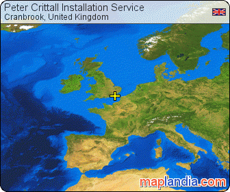 Peter Crittall Installation Service satellite map