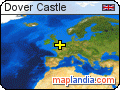 Dover Castle satellite map