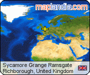 Sycamore Grange Ramsgate satellite map