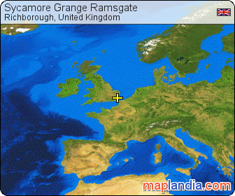 Sycamore Grange Ramsgate satellite map