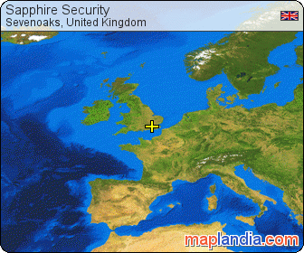 Sapphire Security satellite map