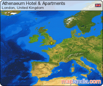 Athenaeum Hotel & Apartments satellite map