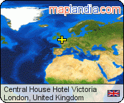 Central House Hotel Victoria satellite map