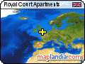 Royal Court Apartments satellite map