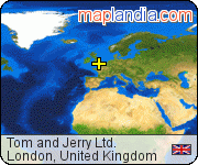 Tom and Jerry Ltd. satellite map