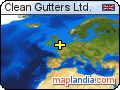 Clean Gutters Ltd. satellite map