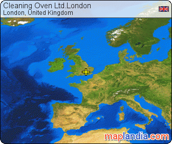 Cleaning Oven Ltd.London satellite map
