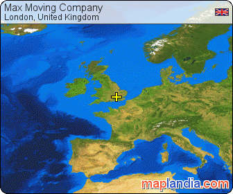 Max Moving Company satellite map