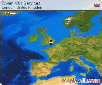 Owen Van Services satellite map