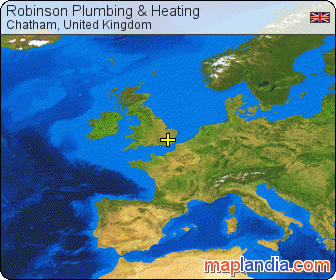 Robinson Plumbing & Heating satellite map