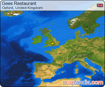 Gees Restaurant satellite map