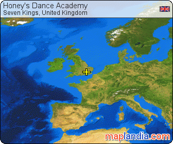 Honey's Dance Academy satellite map