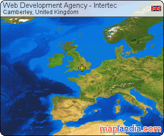 Web Development Agency - Intertec satellite map